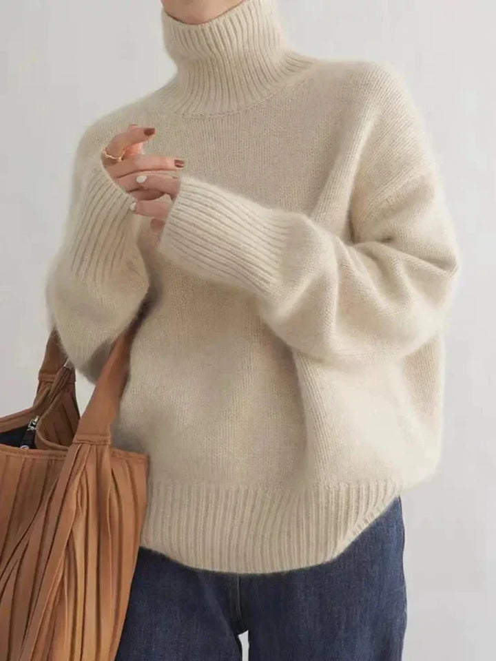Women's Turtleneck Sweater | Long