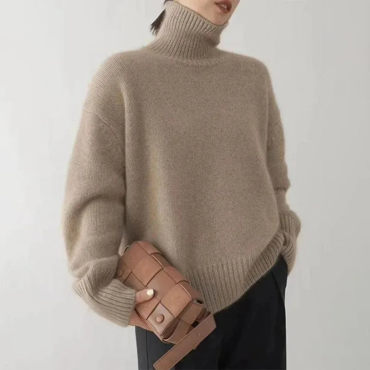 Women's Turtleneck Sweater | Long