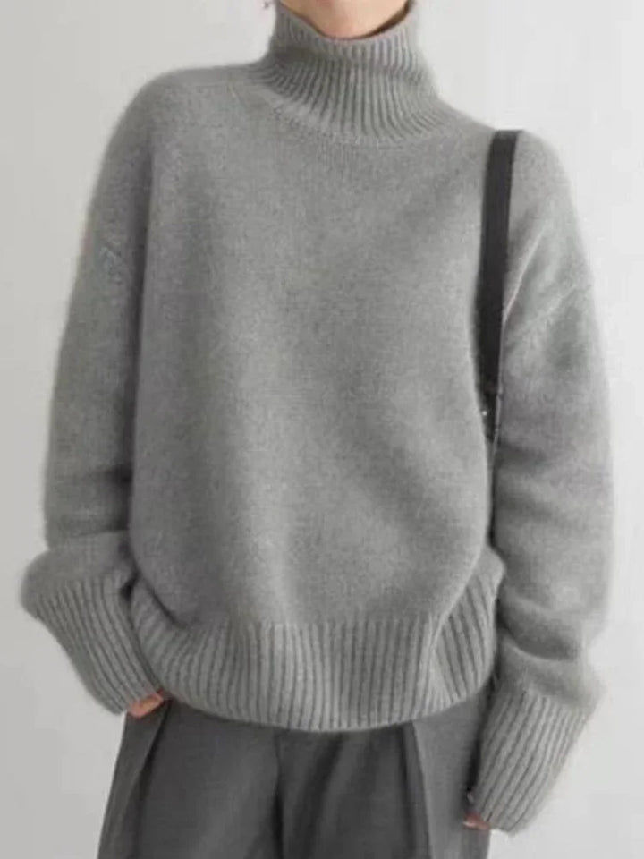 Women's Turtleneck Sweater | Long
