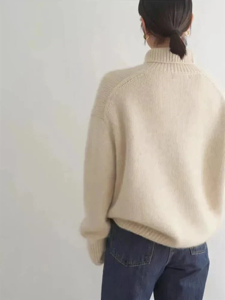 Women's Turtleneck Sweater | Long