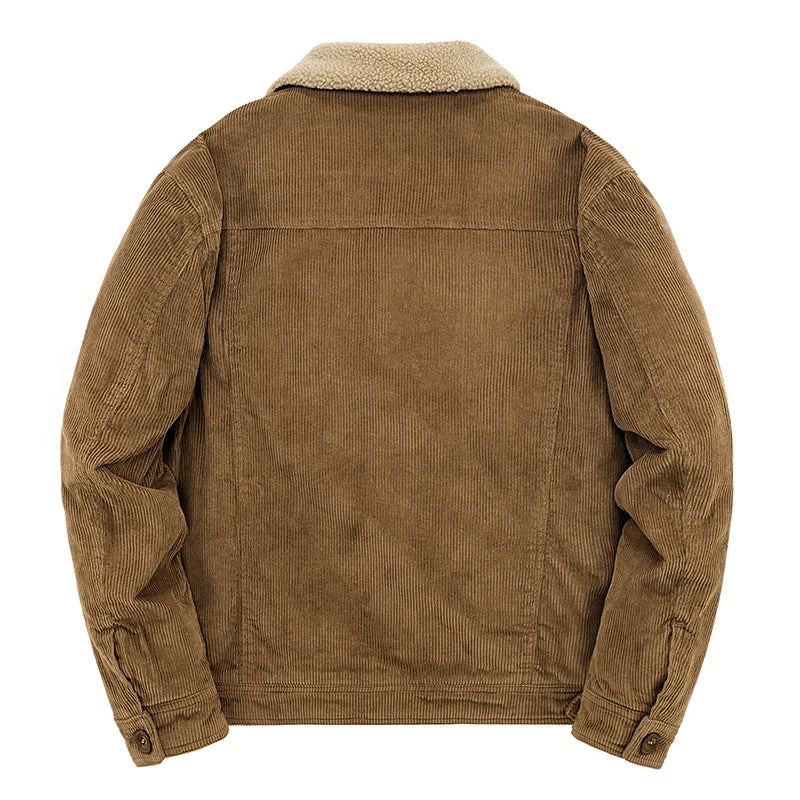 Men's Fleece Winter Jacket | Short