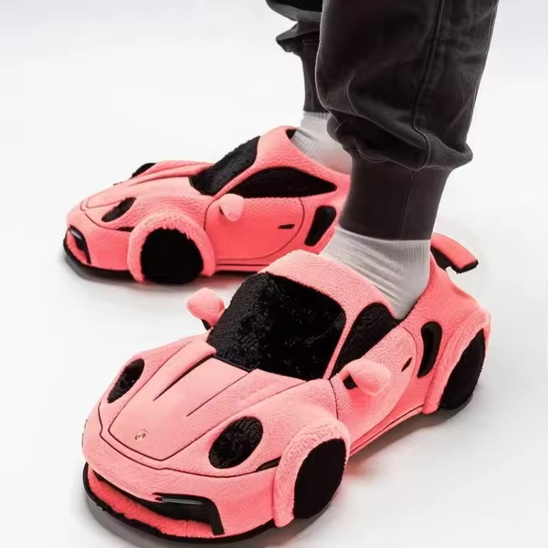 Men's Auto Inspired Design Slippers | Non-Slip