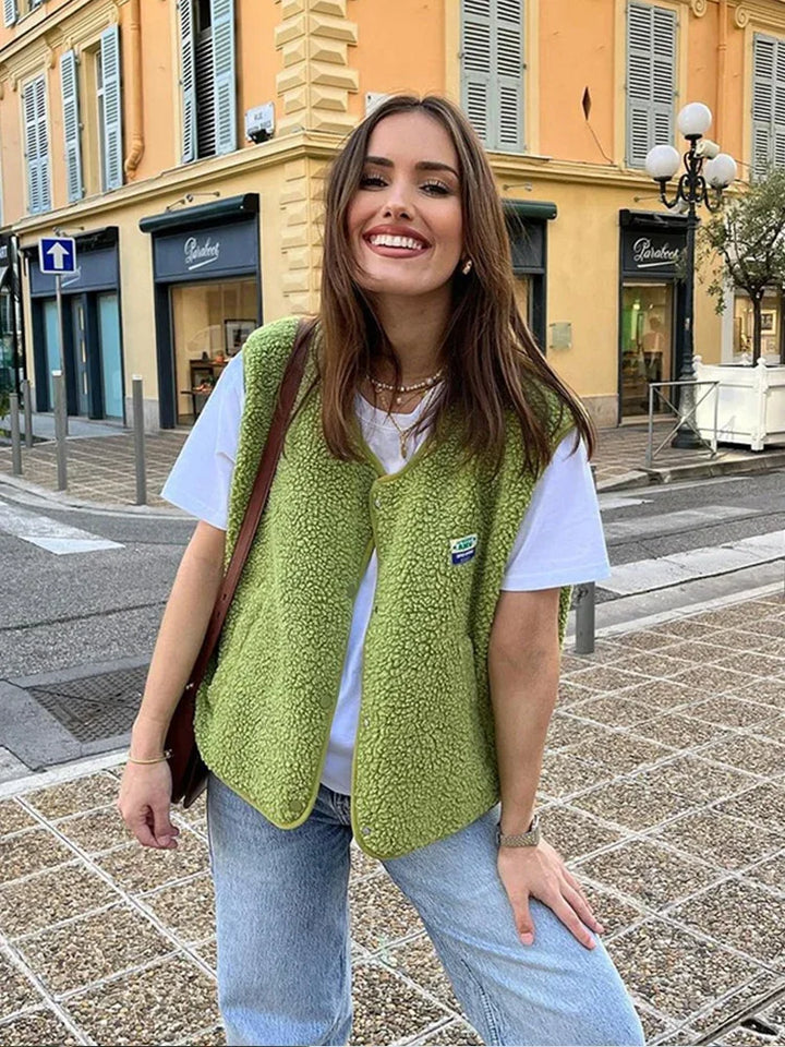Women's Teddy Vest | Short