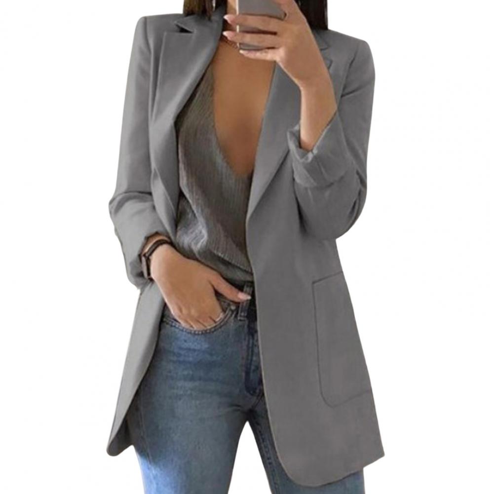 Women’s Long Blazer Jacket | Work