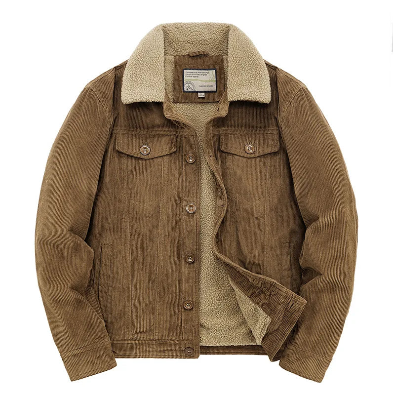 Men's Fleece Winter Jacket | Short