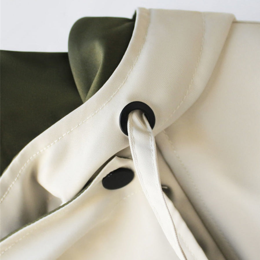 Women's Windbreaker Jacket | Double Collar