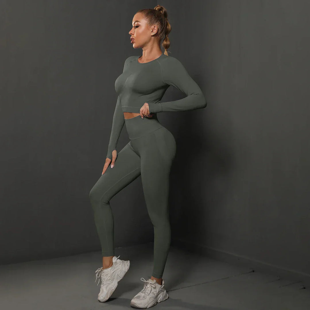 Women's Sporty Jogging Suit | Two-Piece Set
