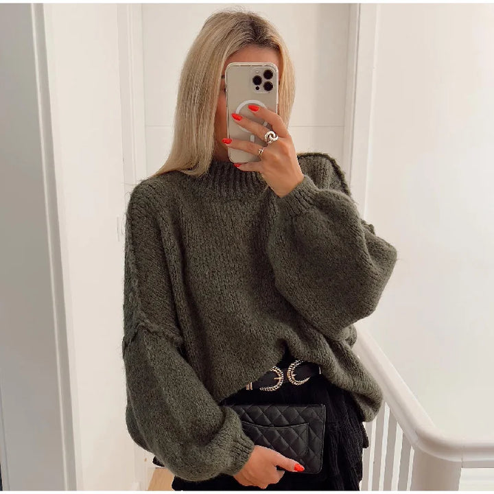 Women's Knit Sweater | Oversized