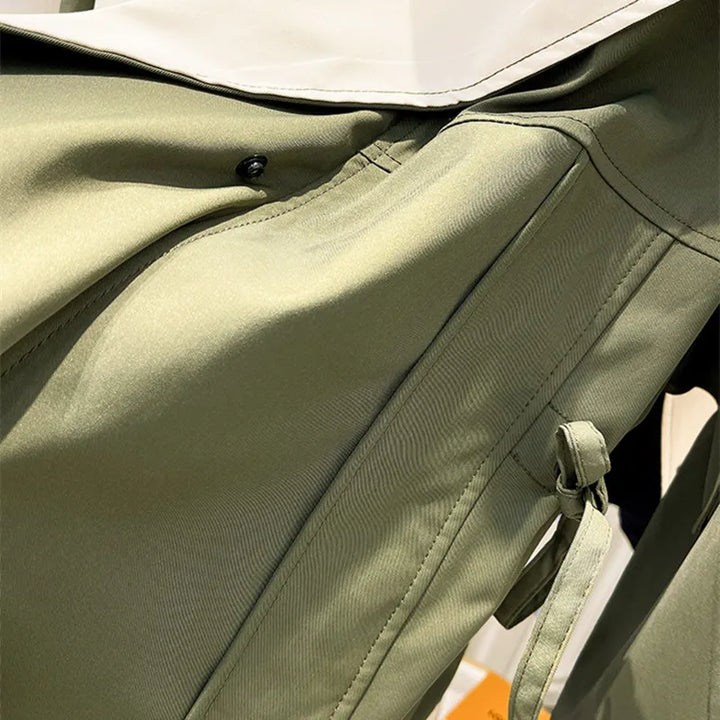Women's Windbreaker Jacket | Double Collar