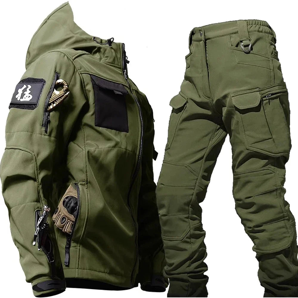 Men's Warm Winter Jacket and Pants | Waterproof