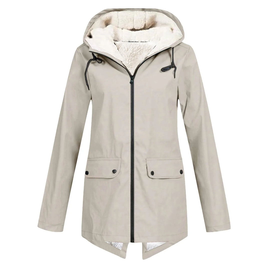 Women's Zip-Up Winter Jacket | With Hood