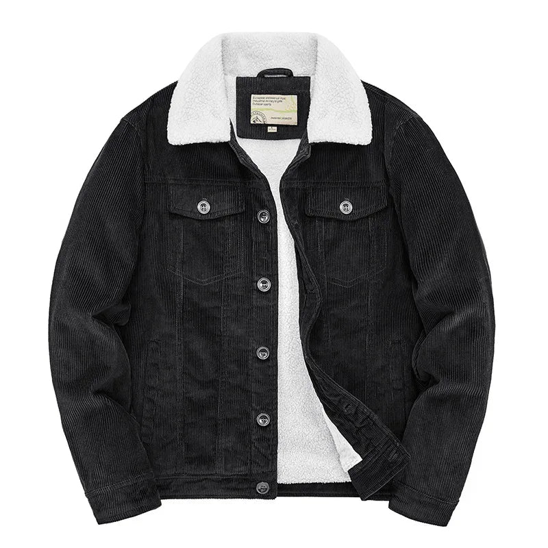 Men's Fleece Winter Jacket | Short