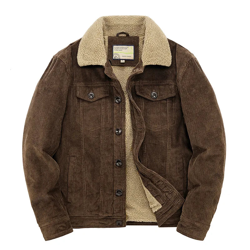 Men's Fleece Winter Jacket | Short