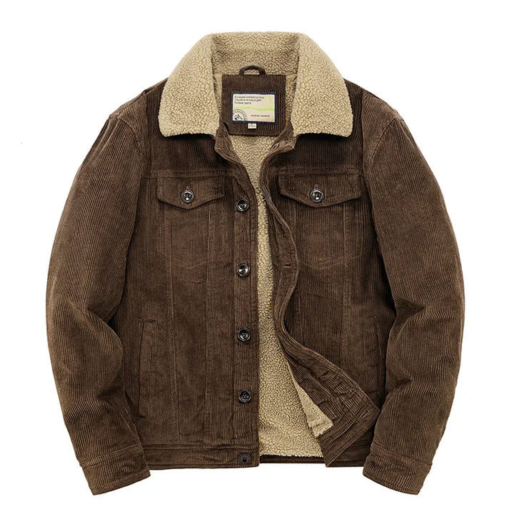 Men's Fleece Winter Jacket | Short