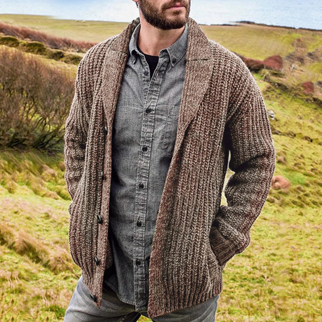 Men's Comfortable Knit Cardigan | Soft