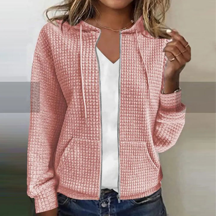 Women's Casual Full Zip Transition Jacket | with Hood