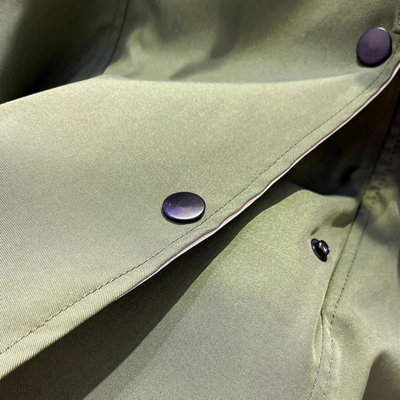 Women's Windbreaker Jacket | Double Collar