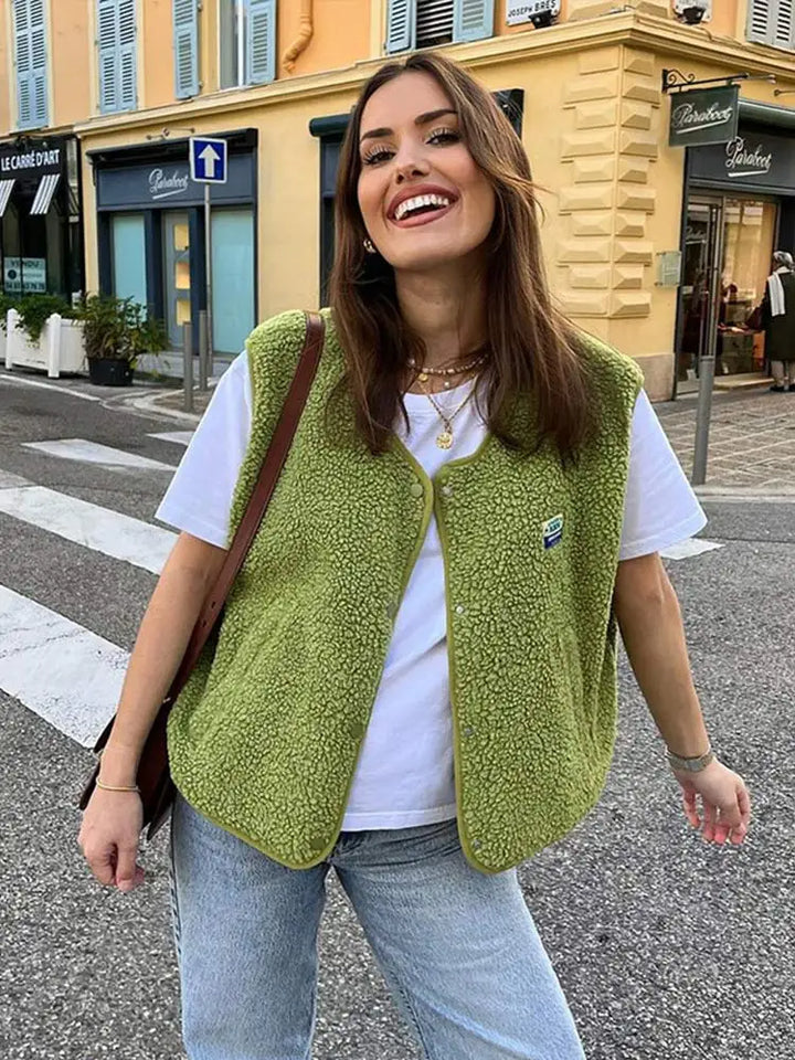 Women's Teddy Vest | Short