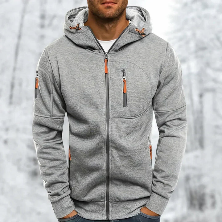 Men's Hooded Winter Jacket | Short