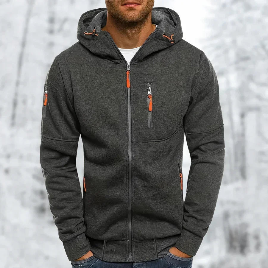 Men's Hooded Winter Jacket | Short