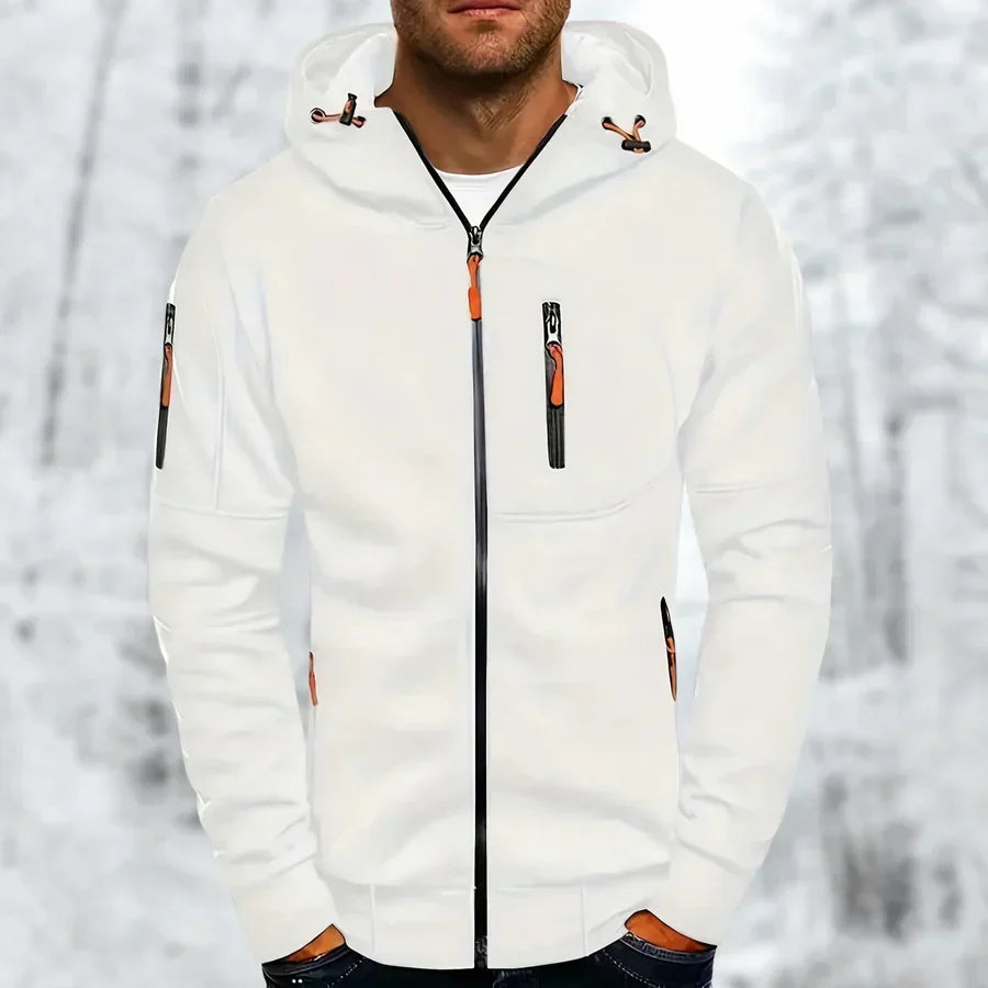 Men's Hooded Winter Jacket | Short