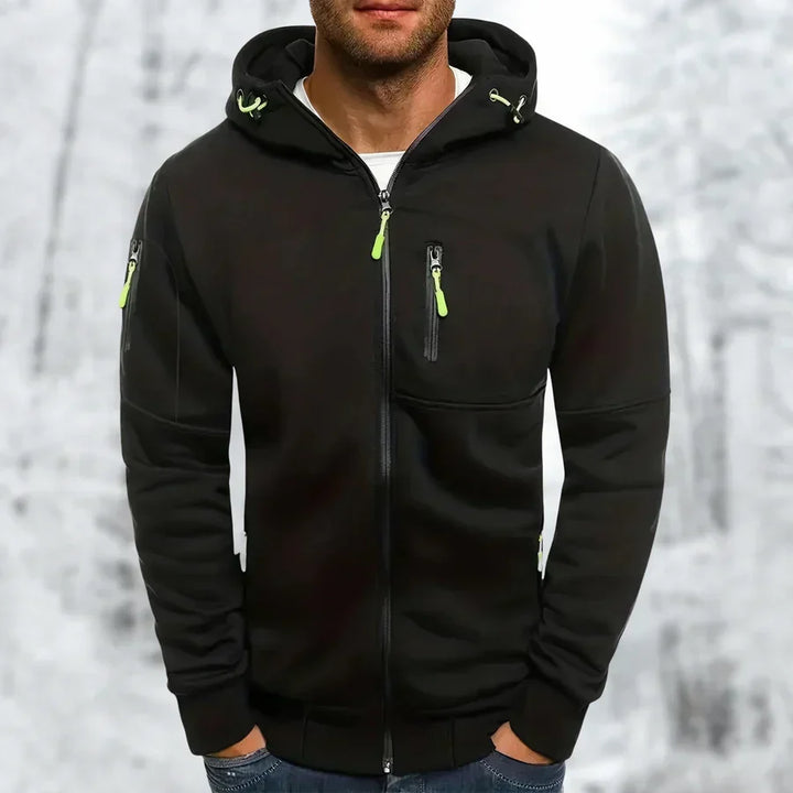 Men's Hooded Winter Jacket | Short