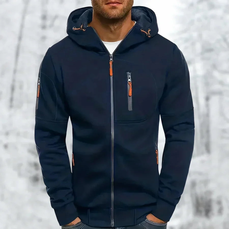 Men's Hooded Winter Jacket | Short