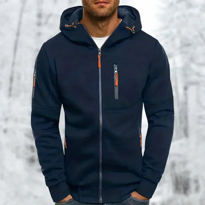 Men's Hooded Winter Jacket | Short