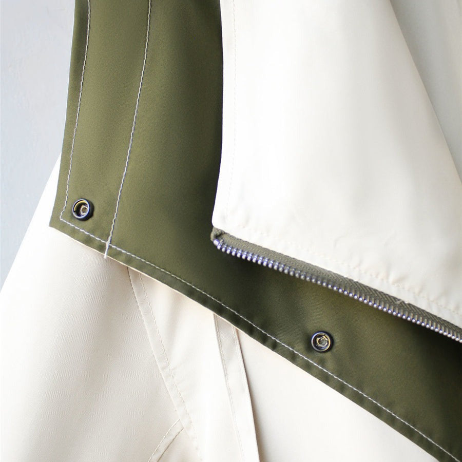 Women's Windbreaker Jacket | Double Collar
