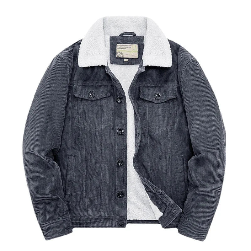 Men's Fleece Winter Jacket | Short