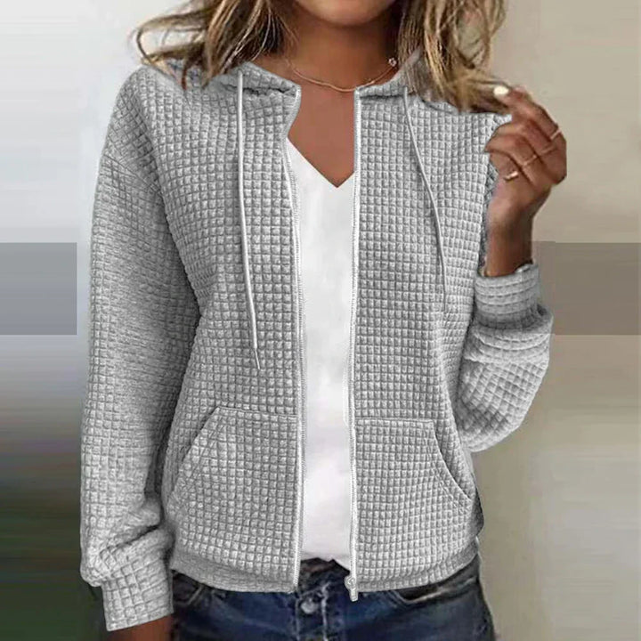 Women's Casual Full Zip Transition Jacket | with Hood