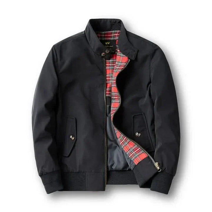 Men's Bomber Winter Jacket | With Check Lining