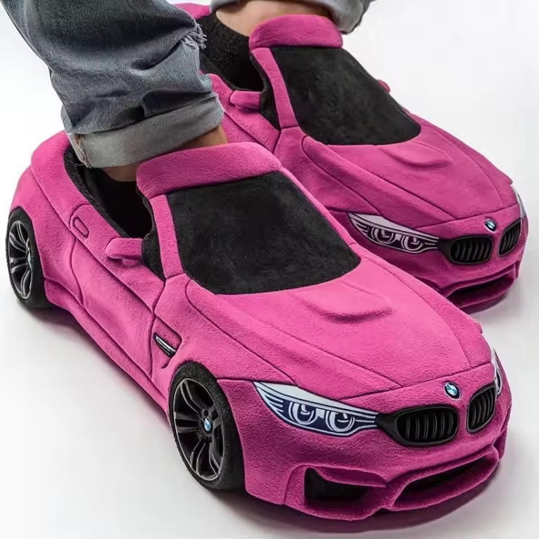 Men's Auto Inspired Design Slippers | Non-Slip