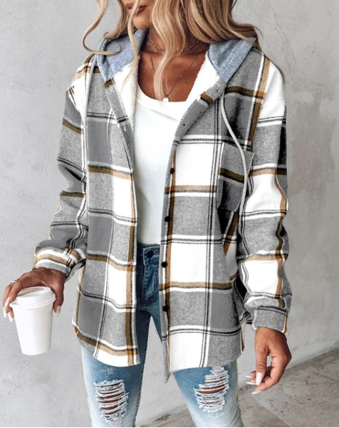 Women's Hooded Winter Jacket | Long