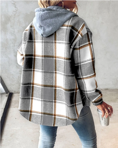 Women's Hooded Winter Jacket | Long