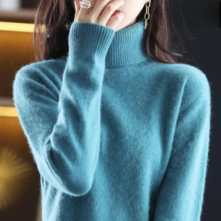 Women's Warm Turtleneck Sweater | Elegant