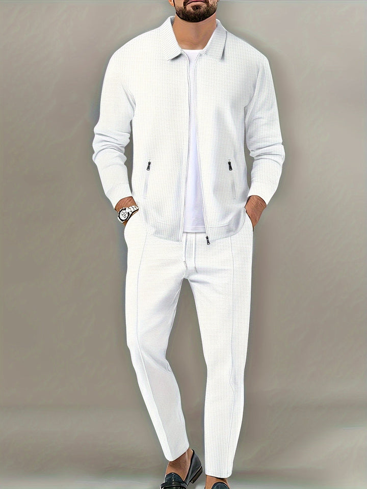 Men's Zip-Up Tracksuit | Sporty