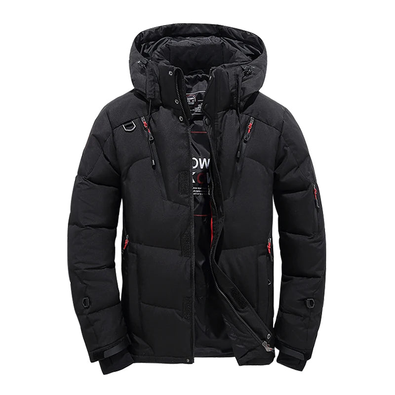 Men's Long Winter Jacket | Warm