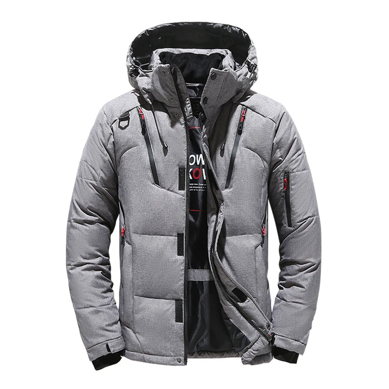 Men's Long Winter Jacket | Warm