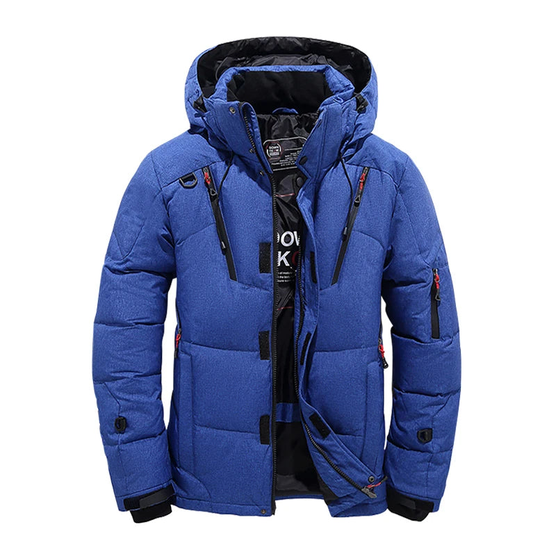 Men's Long Winter Jacket | Warm