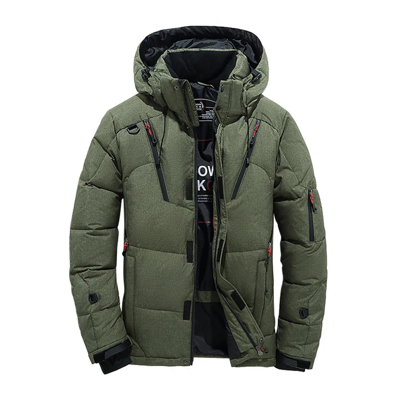Men's Long Winter Jacket | Warm