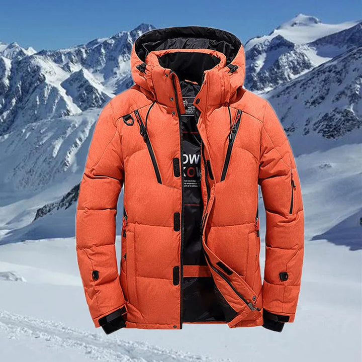 Men's Long Winter Jacket | Warm