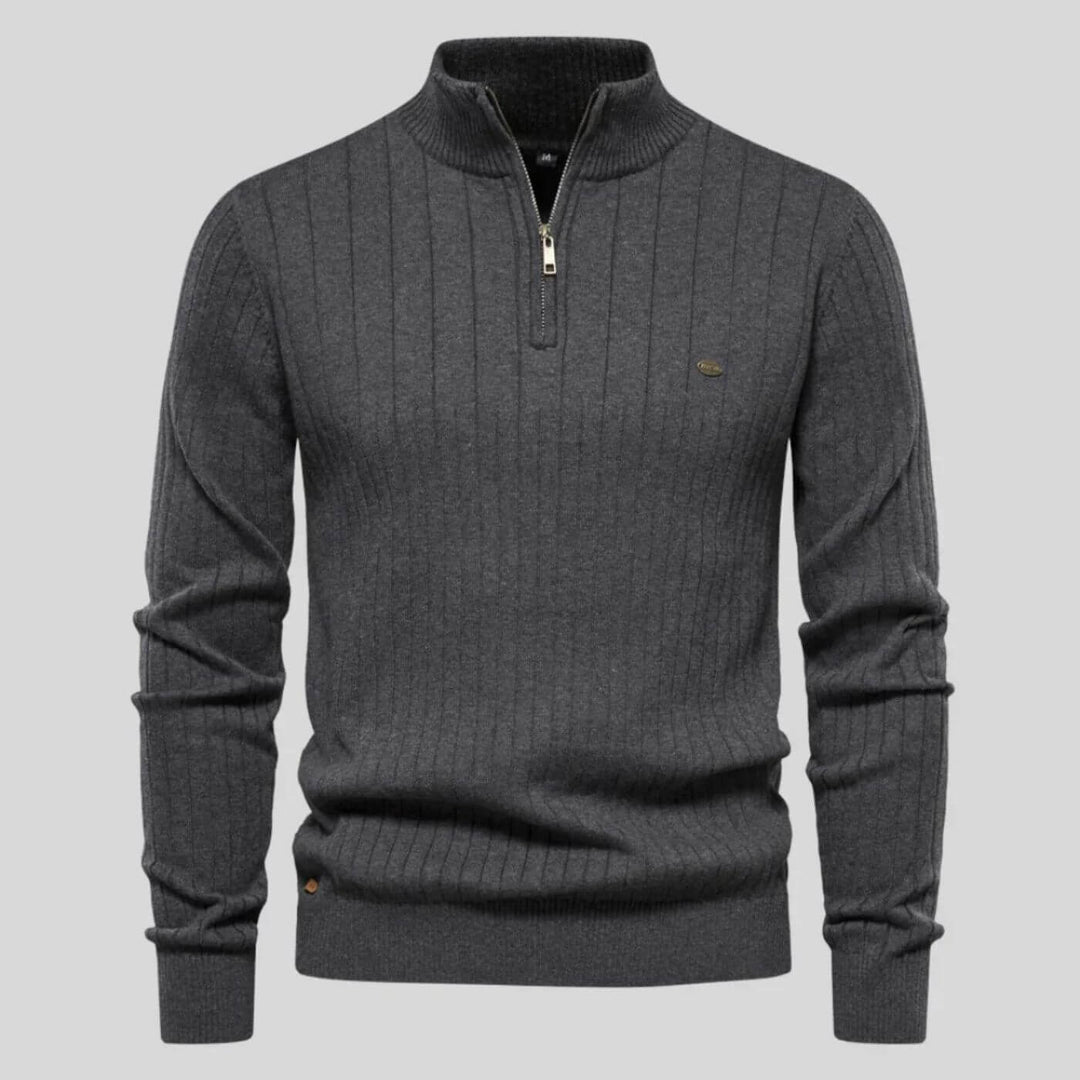 Men's Comfortable Sweater | Zipper