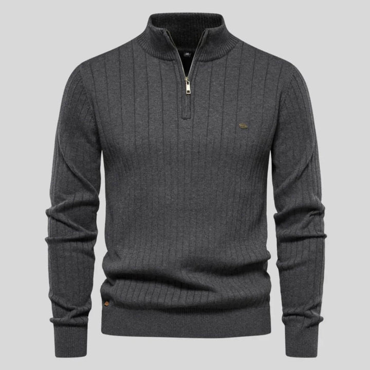 Men's Comfortable Sweater | Zipper
