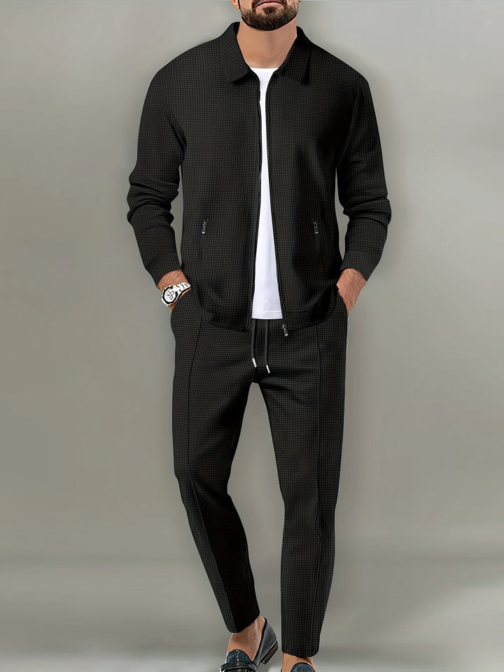 Men's Zip-Up Tracksuit | Sporty