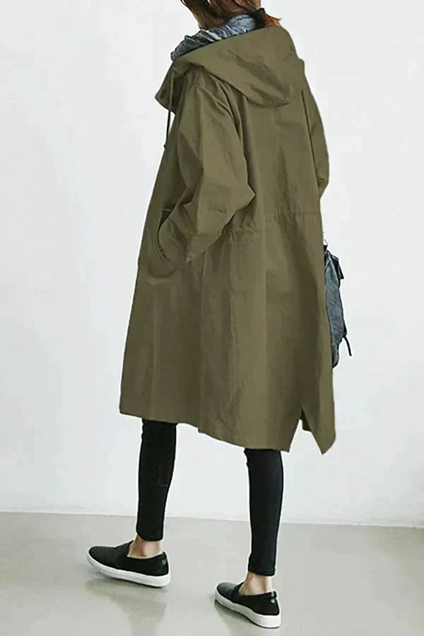 Women's Long Raincoat | Winter