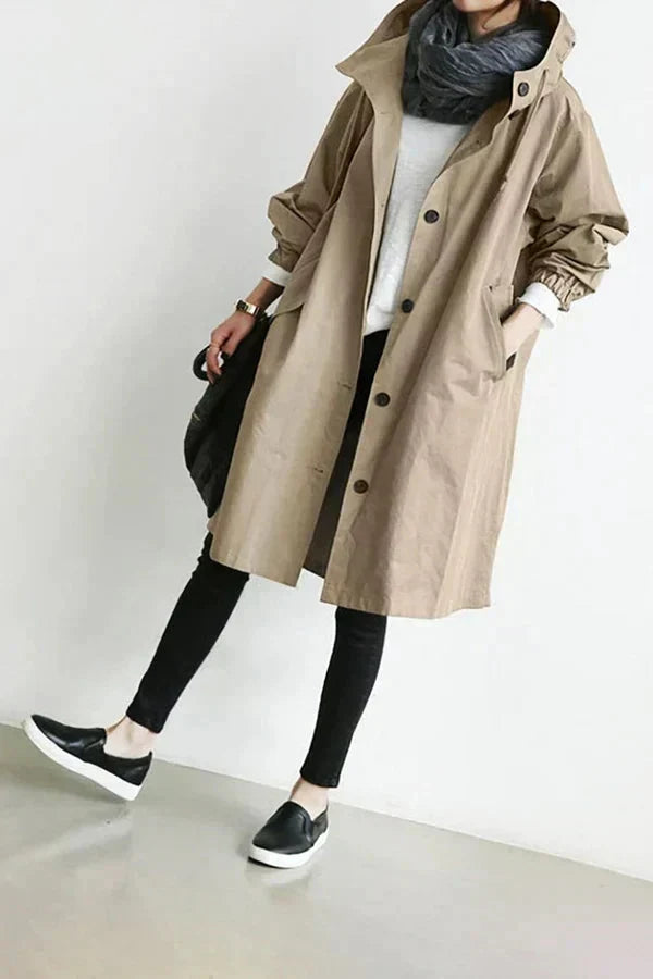 Women's Long Raincoat | Winter