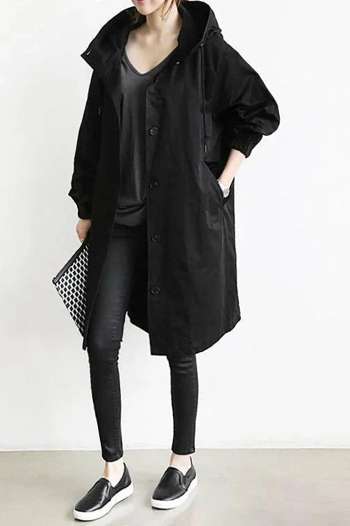 Women's Long Raincoat | Winter