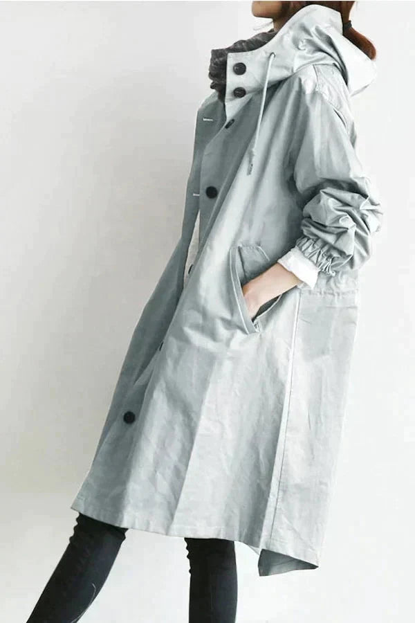 Women's Long Raincoat | Winter