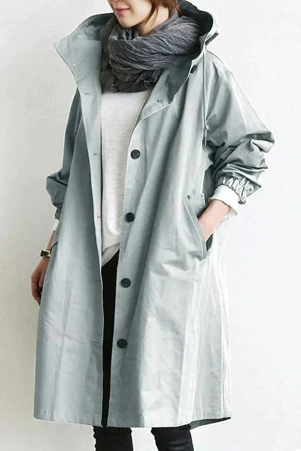 Women's Long Raincoat | Winter